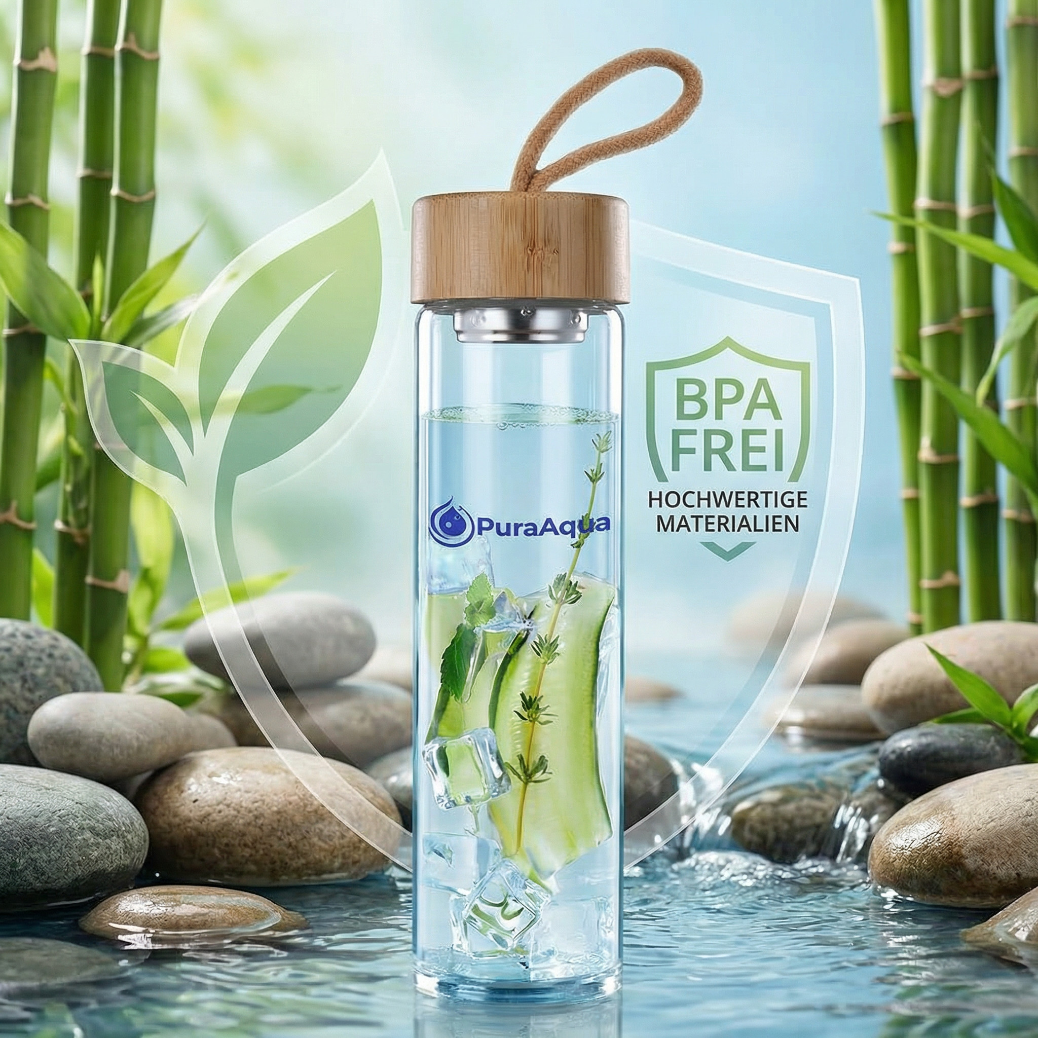 Pura Aqua Premium Wasserflasche! - Pura Aqua